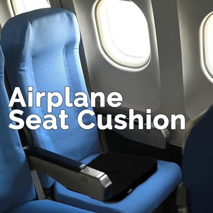 ComfiLife Ergo-Gel Travel Seat Cushion – Portable Airplane Seat Cushion – Gel Grid Design for Ultimate Seating Comfort – Foldable Cushion for Airplane Seats, Camping, Bleachers, Flights, Commute - Image 7